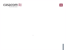Tablet Screenshot of casacom.ch